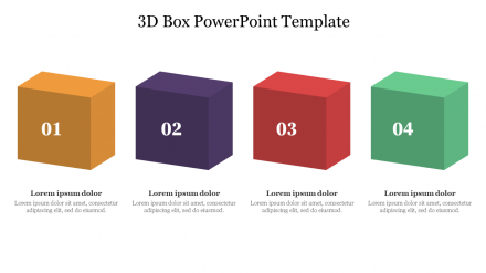 3d box presentation